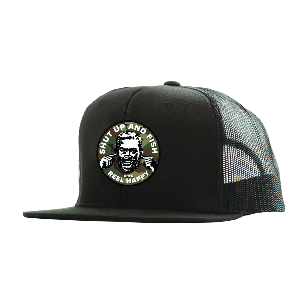 Black Trucker Hat