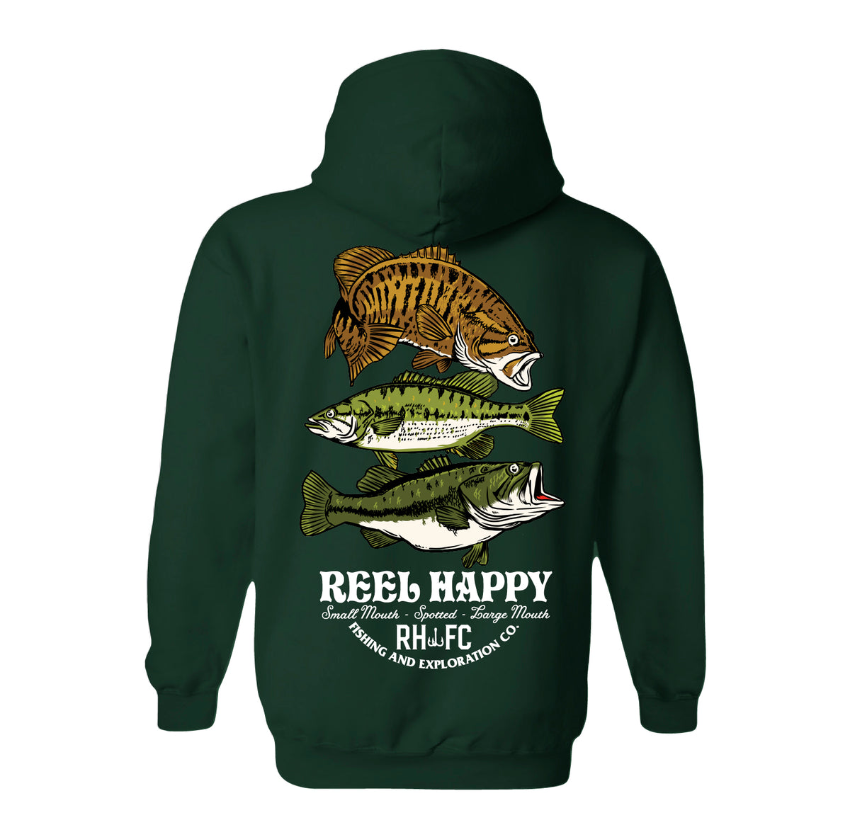 deps BASS FISHING FREAK HOODIE限定販売品 deps_bassfreakhood_black_002_f