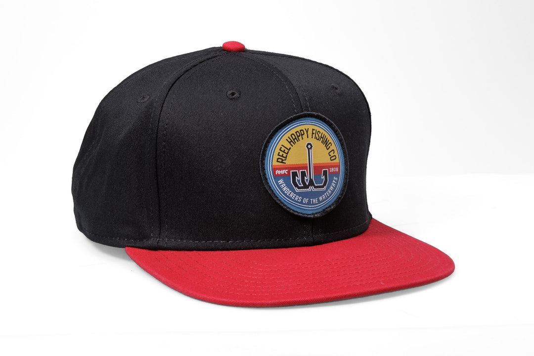 Smoothie Snapback - Black/Red
