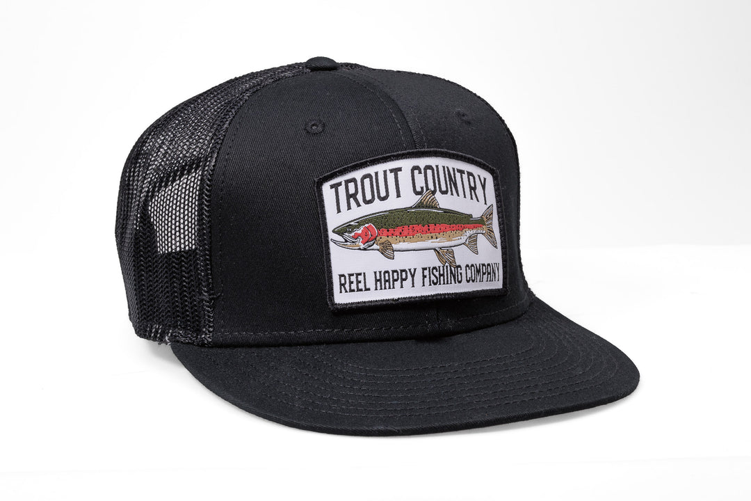 Trout Country Trucker - Black