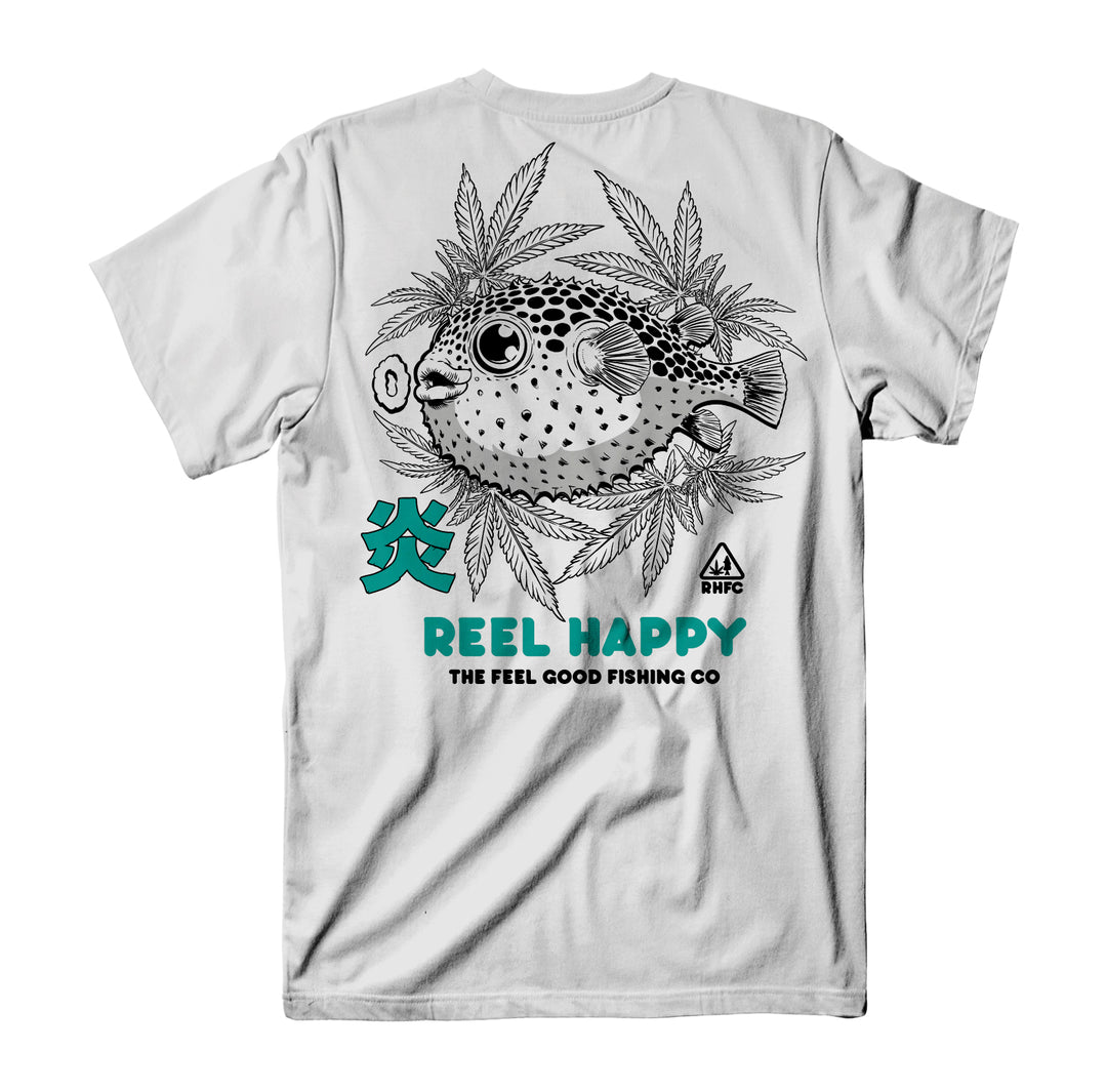 Puff Puff Blaze Tee - White