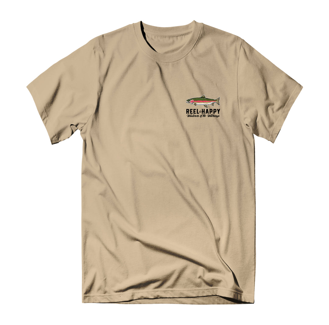 Trout Country Tee - Sand