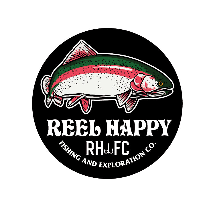 Rainbow Trout Sticker – Reel Happy Co