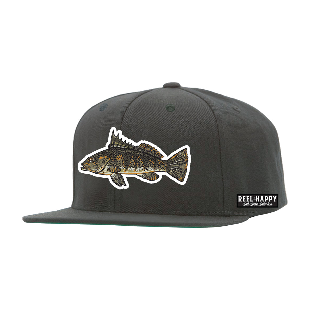 Spotty Snapback - Black