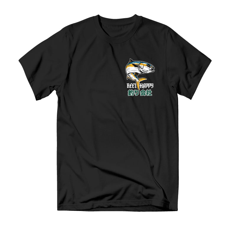 Cars & Fishing Tee - Black - Reel Happy Co