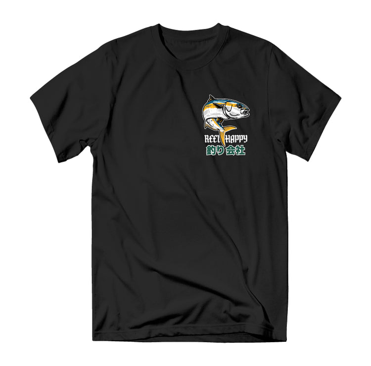 Cars & Fishing Tee - Black - Reel Happy Co