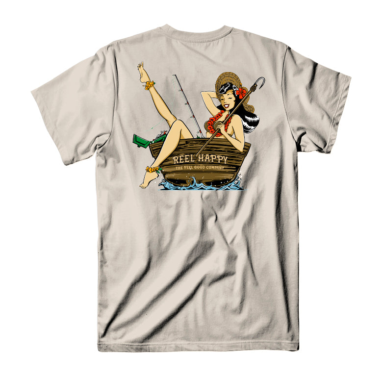 Easy Life Tee - Natural - Reel Happy Co