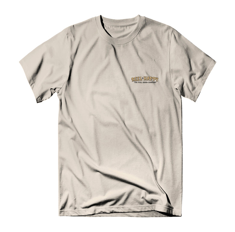 Easy Life Tee - Natural - Reel Happy Co