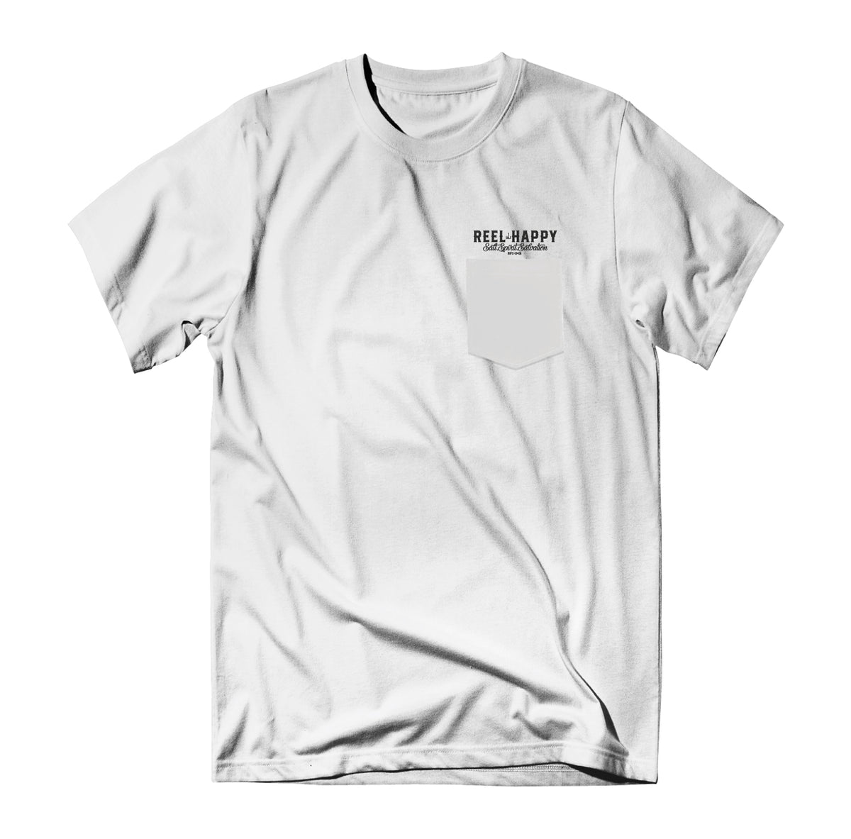 Ghost Pocket Tee | Reel Happy Co