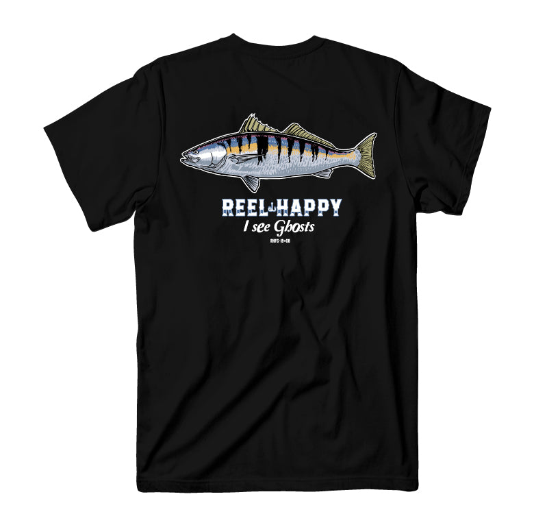 I See Ghosts Tee - Black - Reel Happy Co