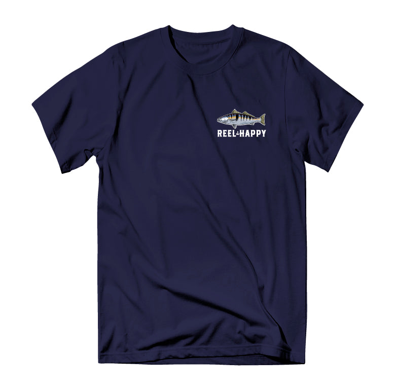 I See Ghosts Tee - Navy - Reel Happy Co