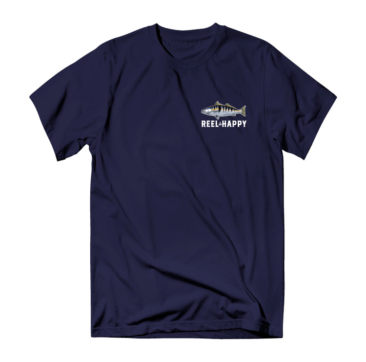 I See Ghosts Tee - Navy - Reel Happy Co
