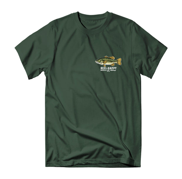 Largie Tee - Forest Green