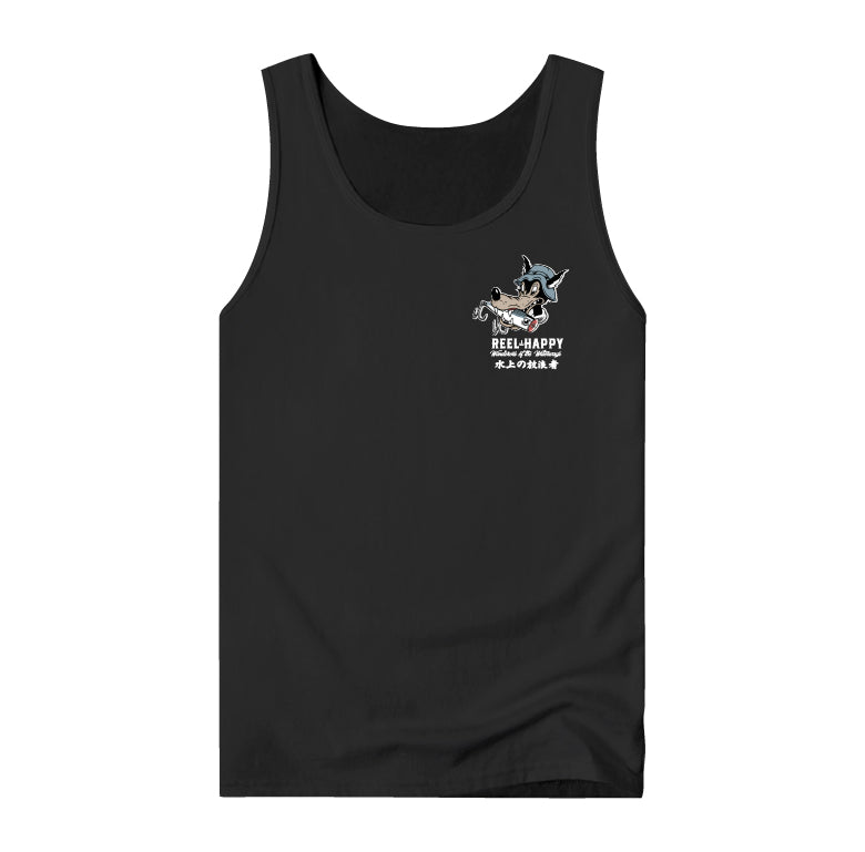 Popper Tank Top - Black