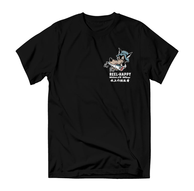 Popper Tee - Black