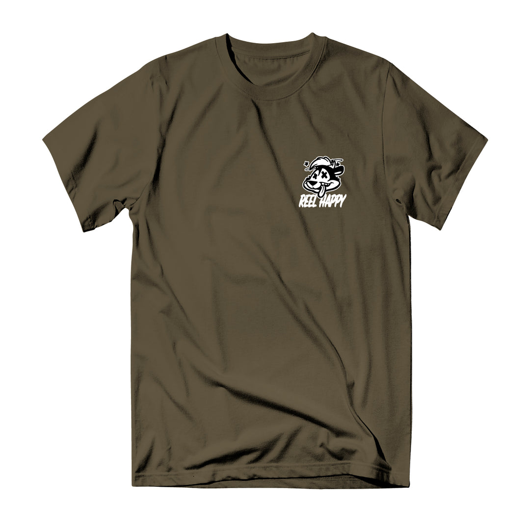 No Skunk Tee - Olive Green
