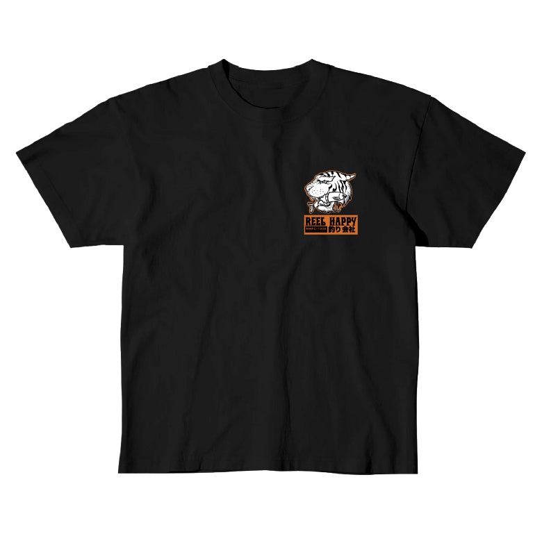 Road Trip Crop Tee - Limo Black - Reel Happy Co