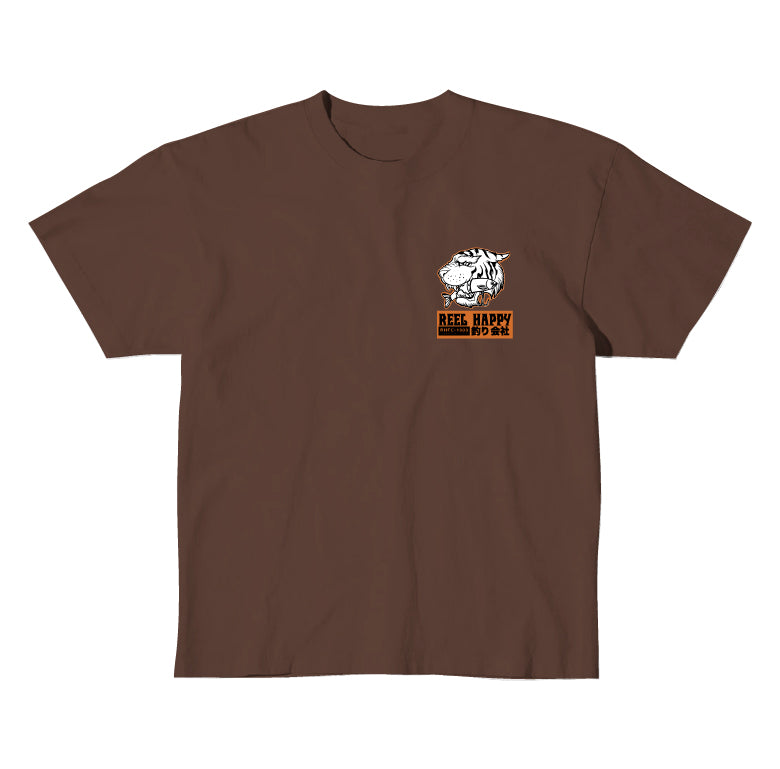 Road Trip Crop Tee - Chocolate