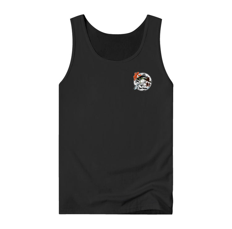 The Chase Tank Top - Black - Reel Happy Co