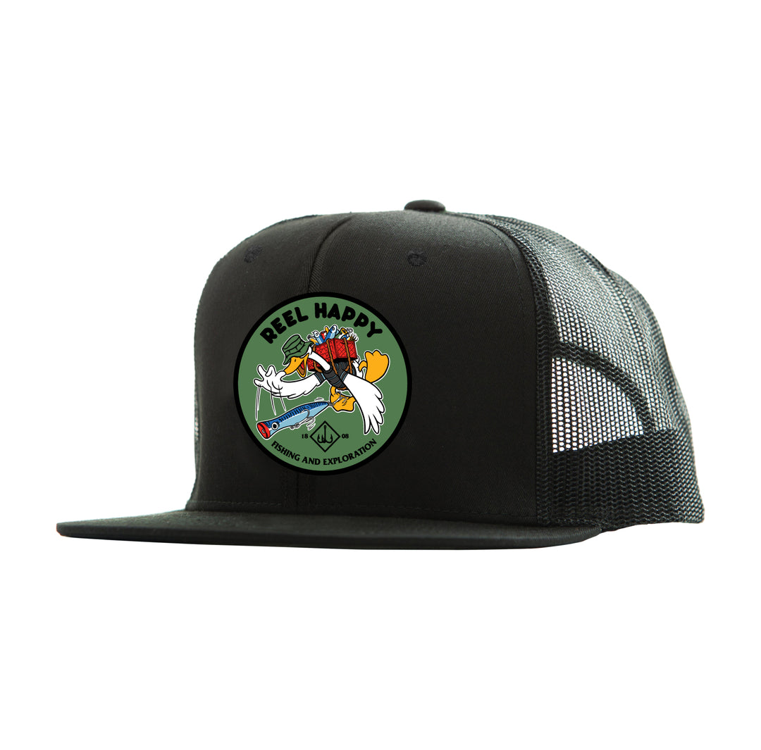 Bandit Trucker - Black - Reel Happy Co