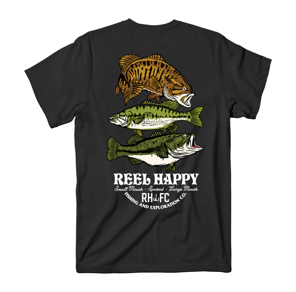 Bass Stack Tee | Reel Happy Co L