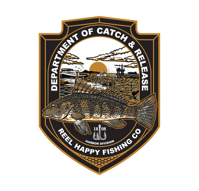Catch & Release Sticker - Reel Happy Co