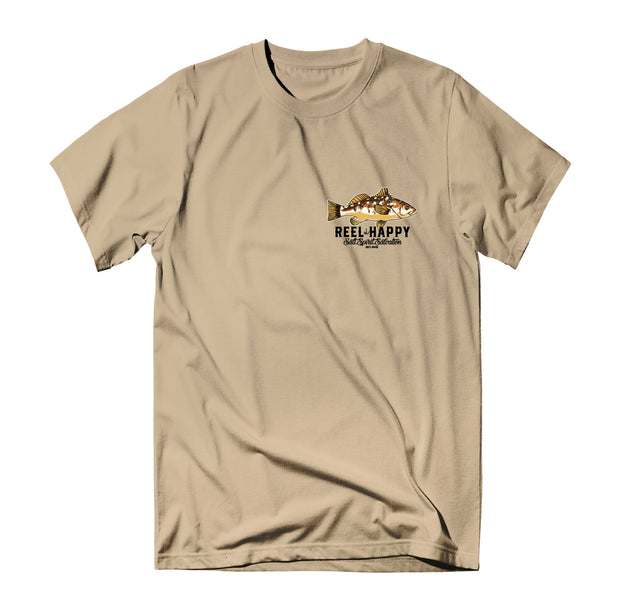 Harbor Stack Tee - Sand