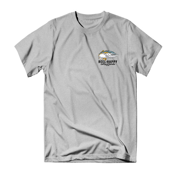 Mellow Yellows Tee - Heather Grey