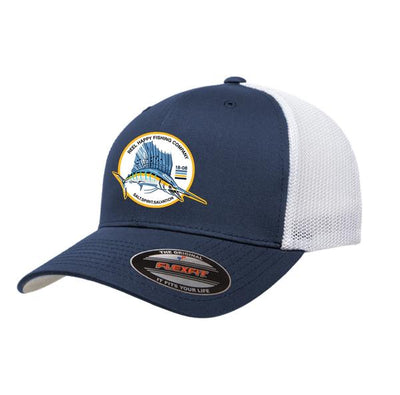Murray Trucker Mesh Hat - Navy - Reel Happy Co