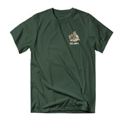 Perch School Tee - Forest Green