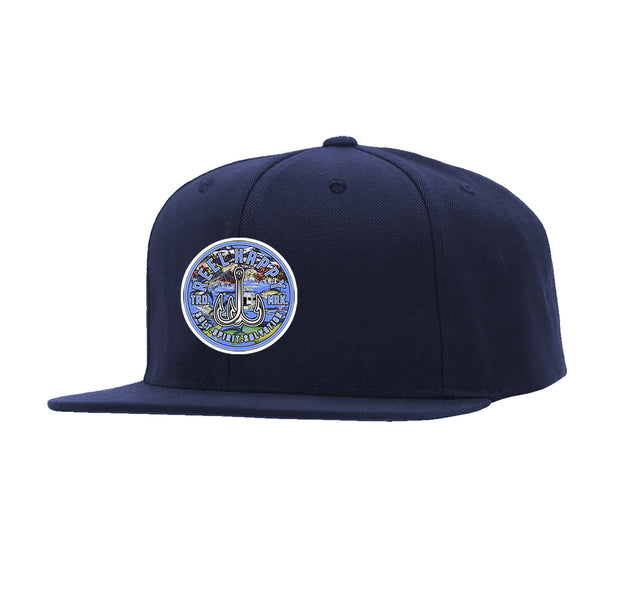 The Life Snapback - Navy - Reel Happy Co