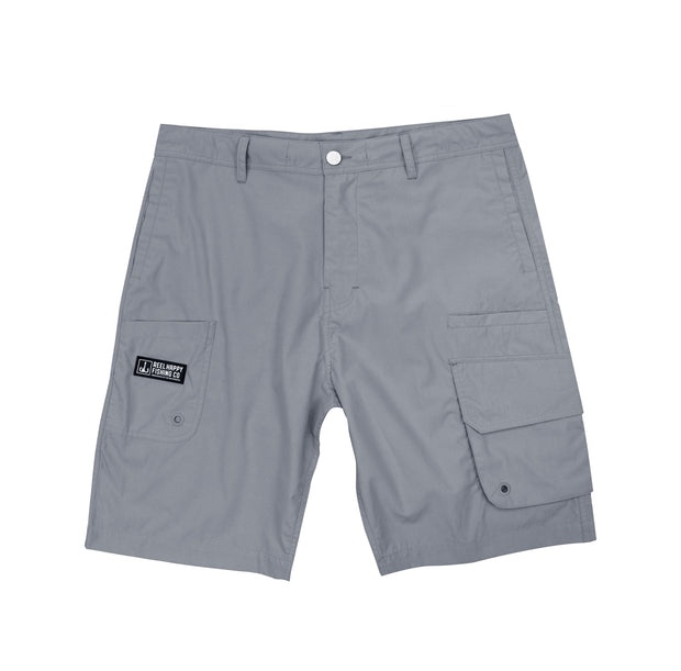 Tek-Knowledge Hybrid Short - Sharkskin - Reel Happy Co