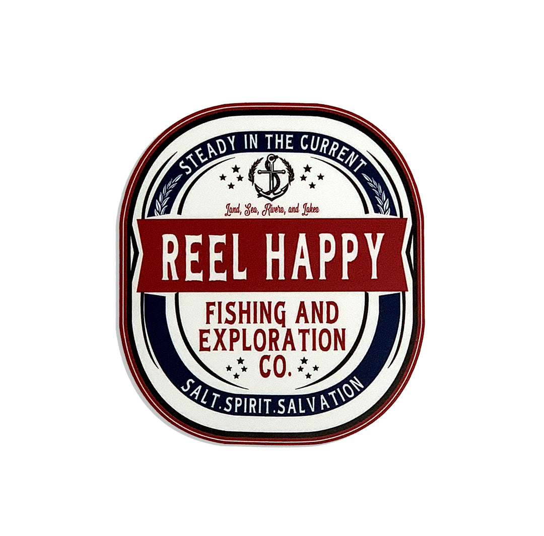 Turnt Label Sticker - Reel Happy Co
