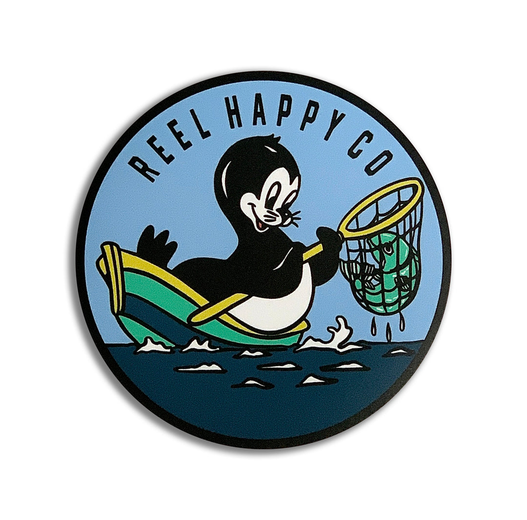 Sea Dog Sticker - Reel Happy Co