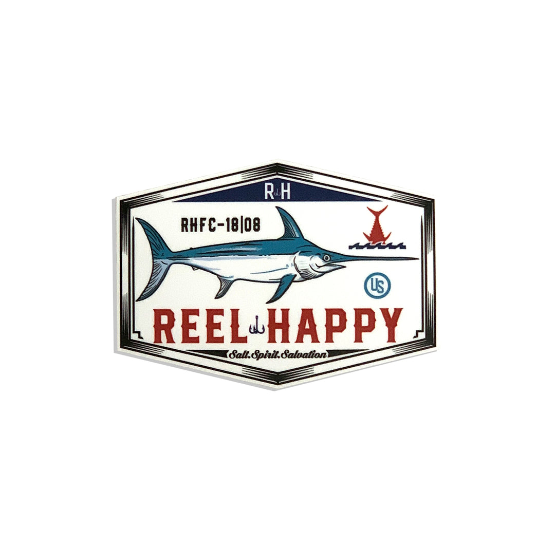 Lucky Cutter Sticker - Reel Happy Co