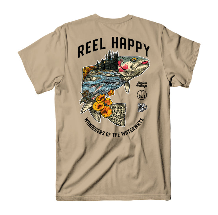 Trailhead Tee - Sand - S & 3XL