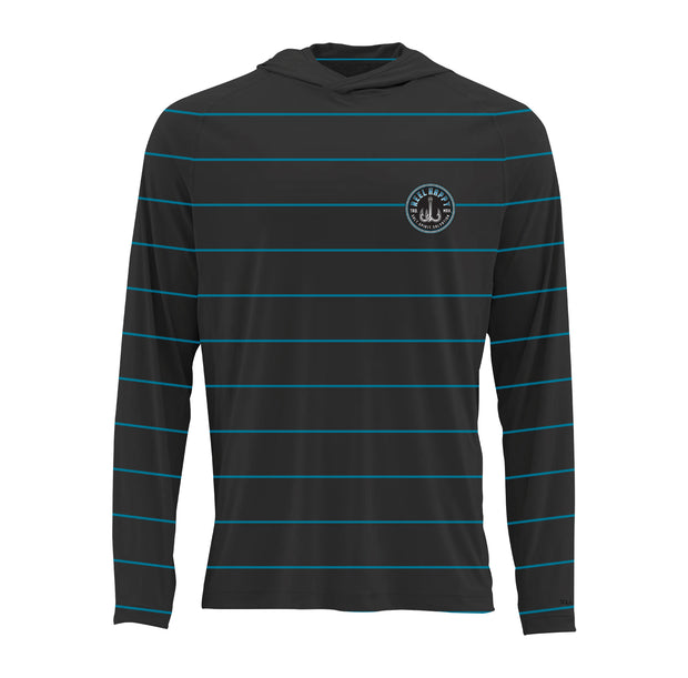 Treble Fade Hooded UPF 40+ - Black